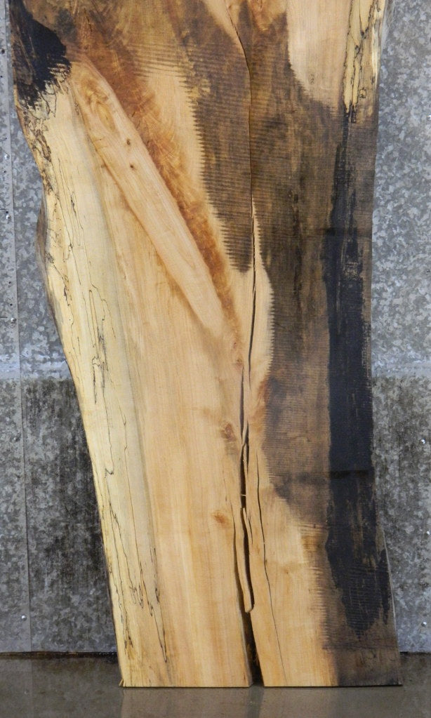 Spalted Maple Salvaged Kitchen Table Top Wood Slab CLOSEOUT 39453