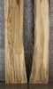 Thumbnail for 2- Hackberry Live Edge Wood Dining Table Top Slab Set 39457-39458