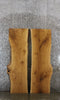 Thumbnail for 2- White Oak Live Edge River Table Top, Bar Top Slabs 39462-39463