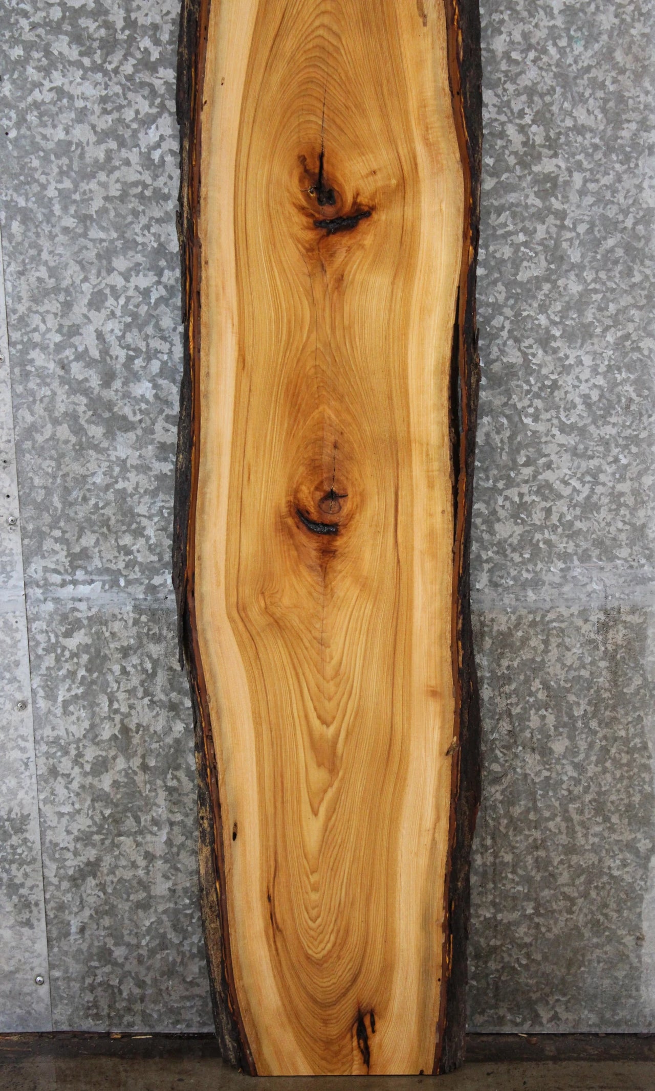 Live Edge Hickory Bar Top Slab, Countertop Slab 39471