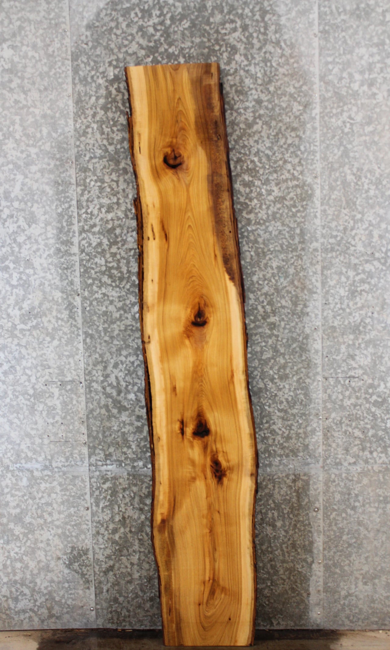 Live Edge Hickory Bar Top Slab, Countertop Slab 39471