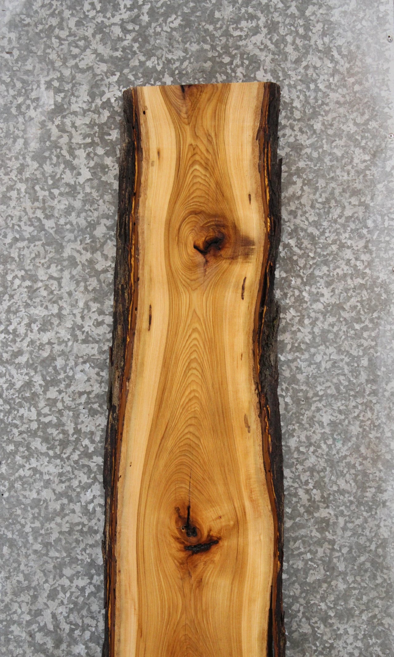 Live Edge Hickory Bar Top Slab, Countertop Slab 39471