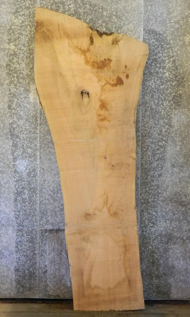 Partial Live Edge Spalted Maple Dining Table Top Slab CLOSEOUT 20417