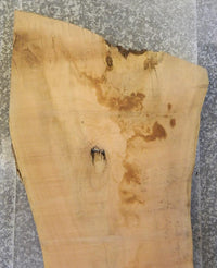 Thumbnail for Partial Live Edge Spalted Maple Dining Table Top Slab CLOSEOUT 20417