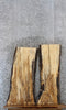 Thumbnail for 2- Natural Edge Maple Wood Slabs, Spalted, Figured Wood 40000-40001