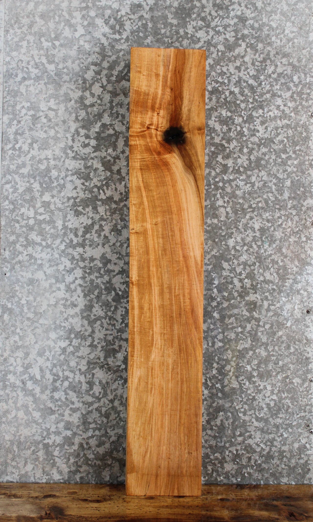 Live Edge Thick Cut Maple Mantel Slab 40008