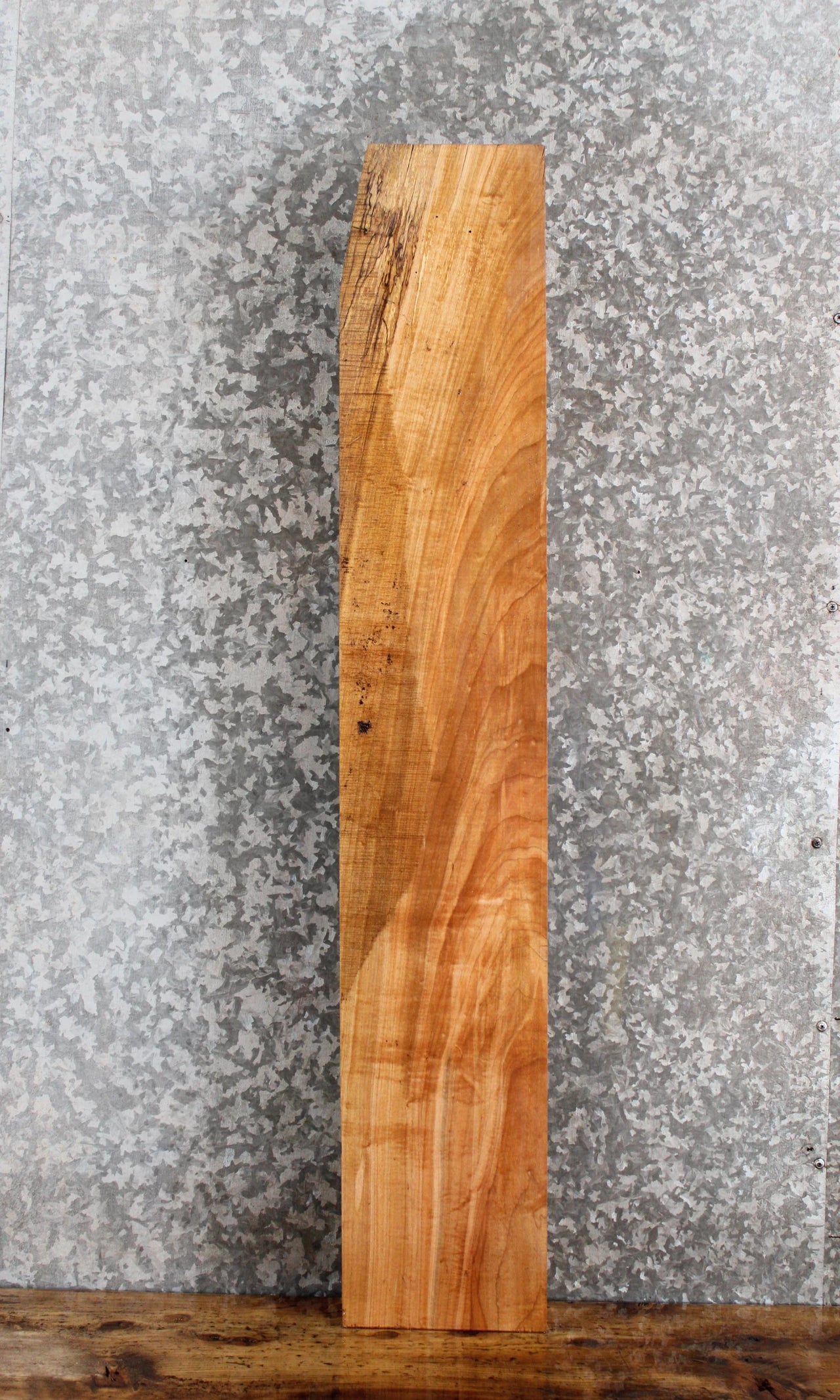 Live Edge Thick Cut Maple Mantel Slab 40011