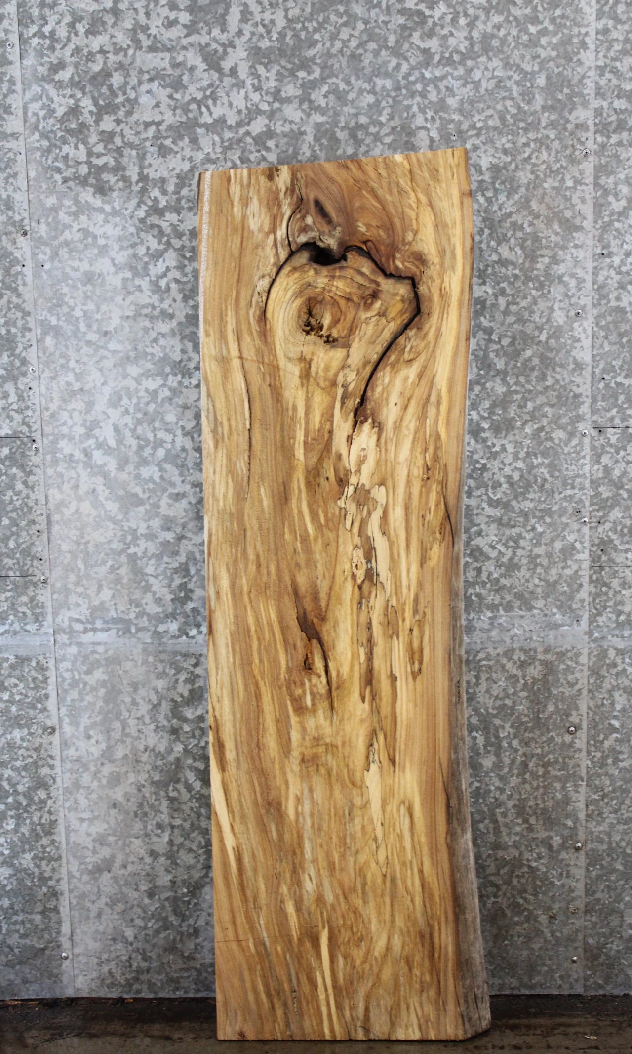 Live Edge Maple Console Table Top Slab 40029