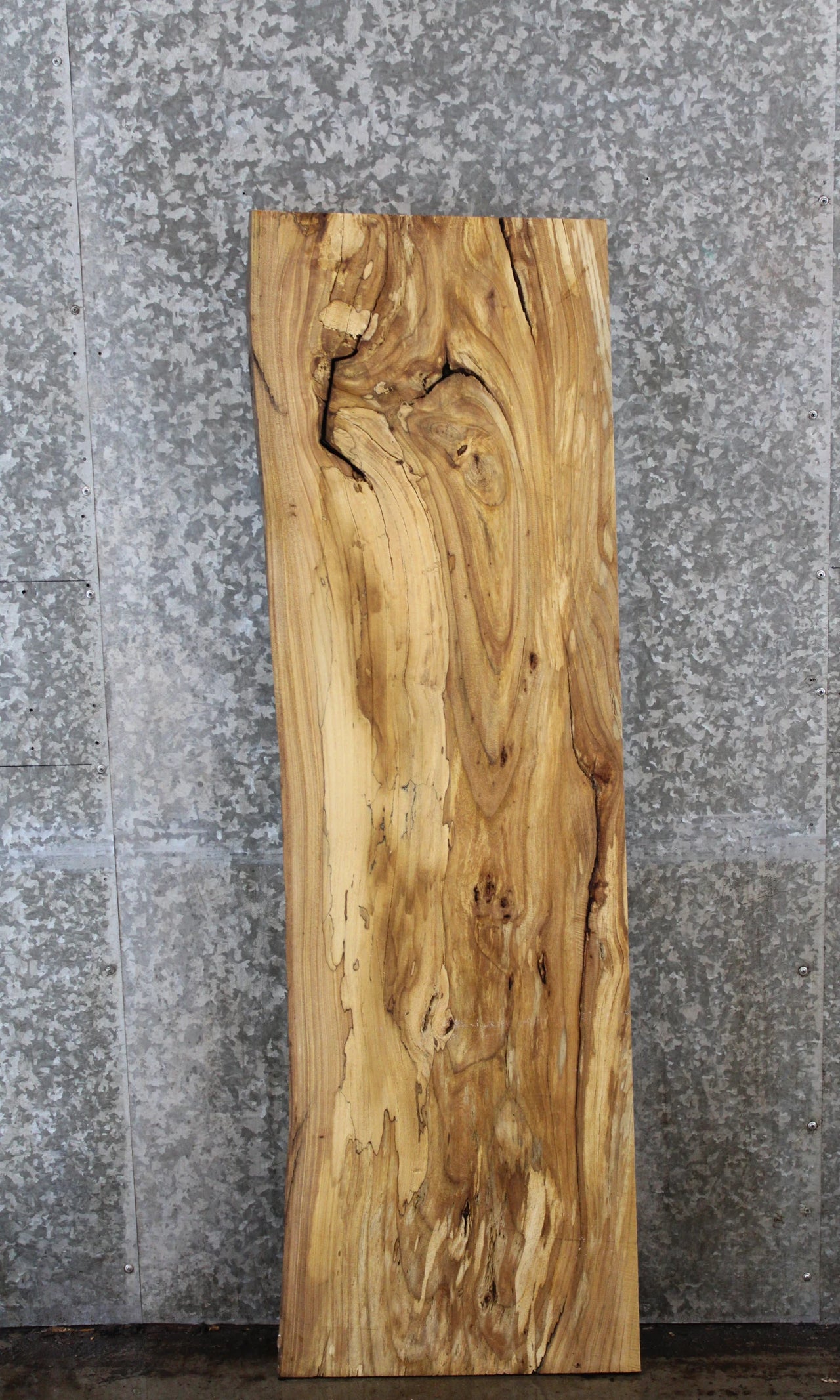 Live Edge Maple Console Table Top Slab 40029