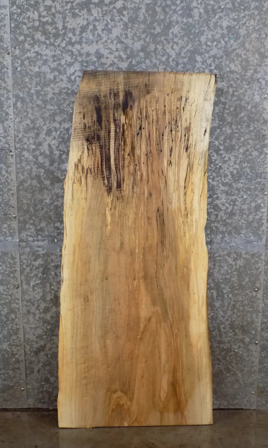 Spalted Maple Live Edge Desk/Coffee Table Top Slab 40032