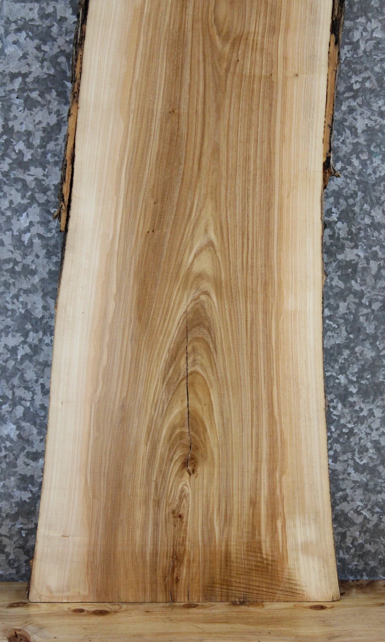 Hardwood Live Edge Ash Bench Top Slab, Countertop 40057