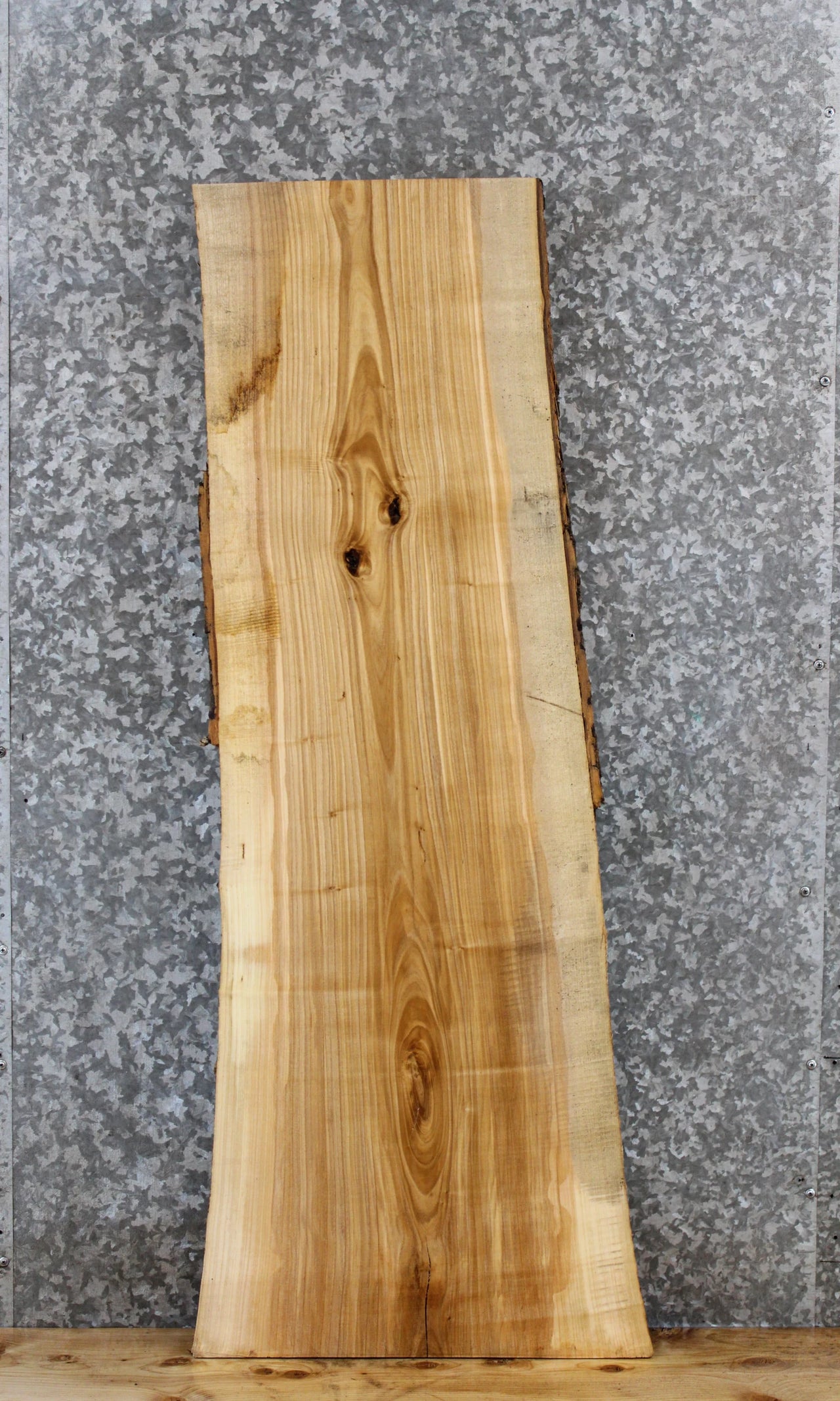 Hardwood Live Edge Ash Bench Top Slab, Countertop 40057