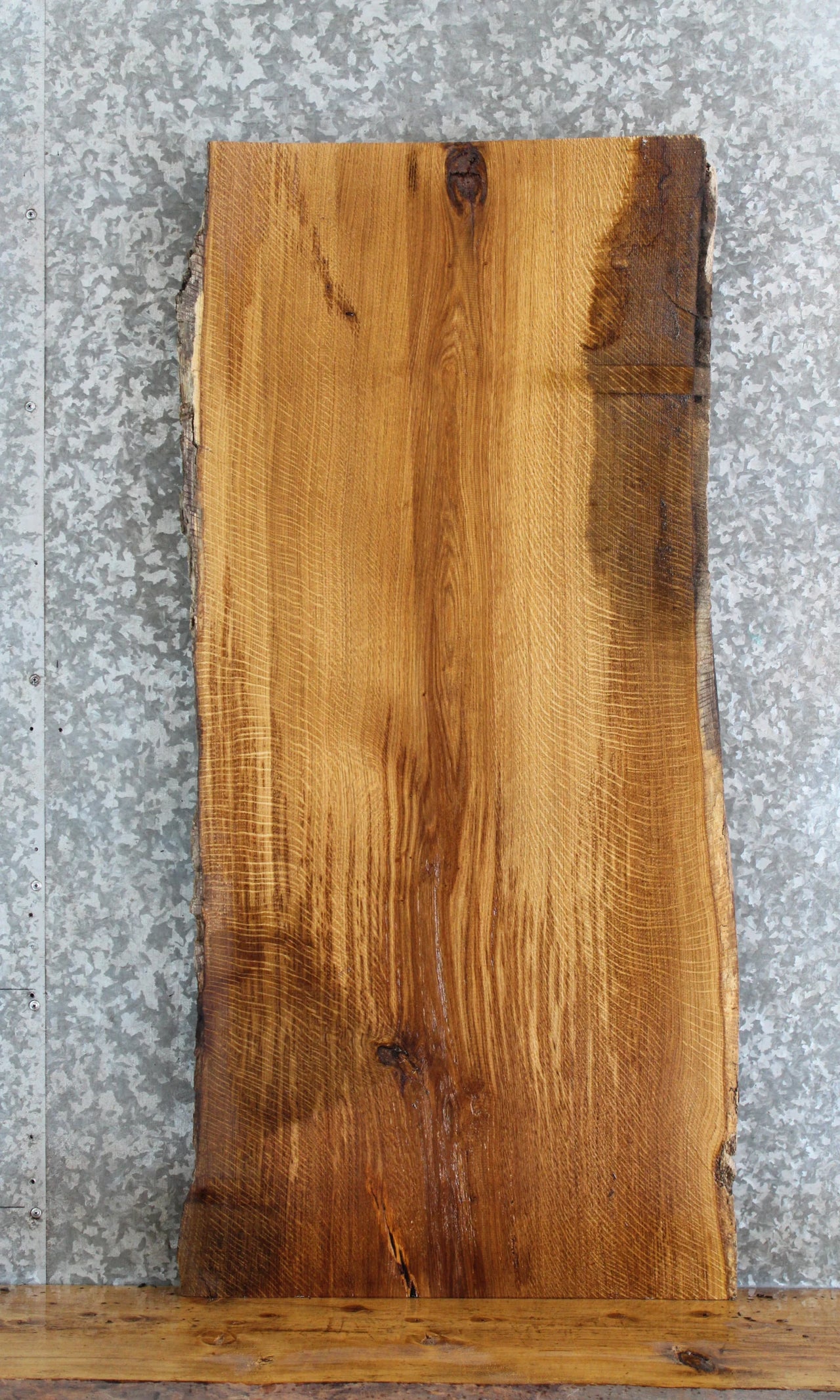 Live Edge White Oak Side/Console Table Top Slab 40064