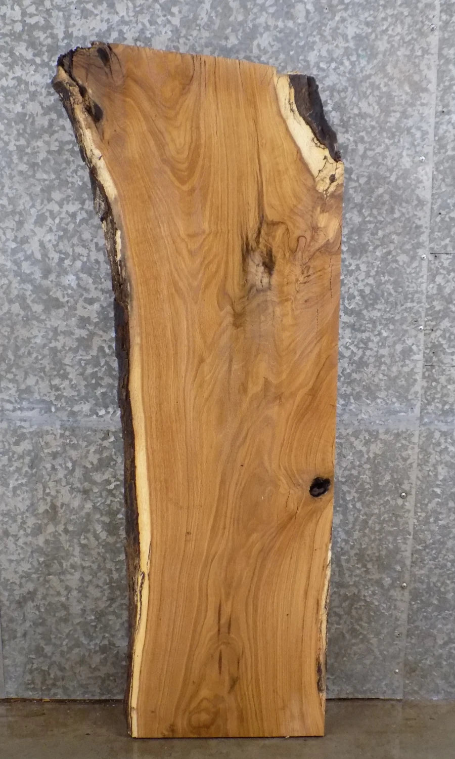 Natural Edge White Oak Vanity Top Wood Slab CLOSEOUT 40073