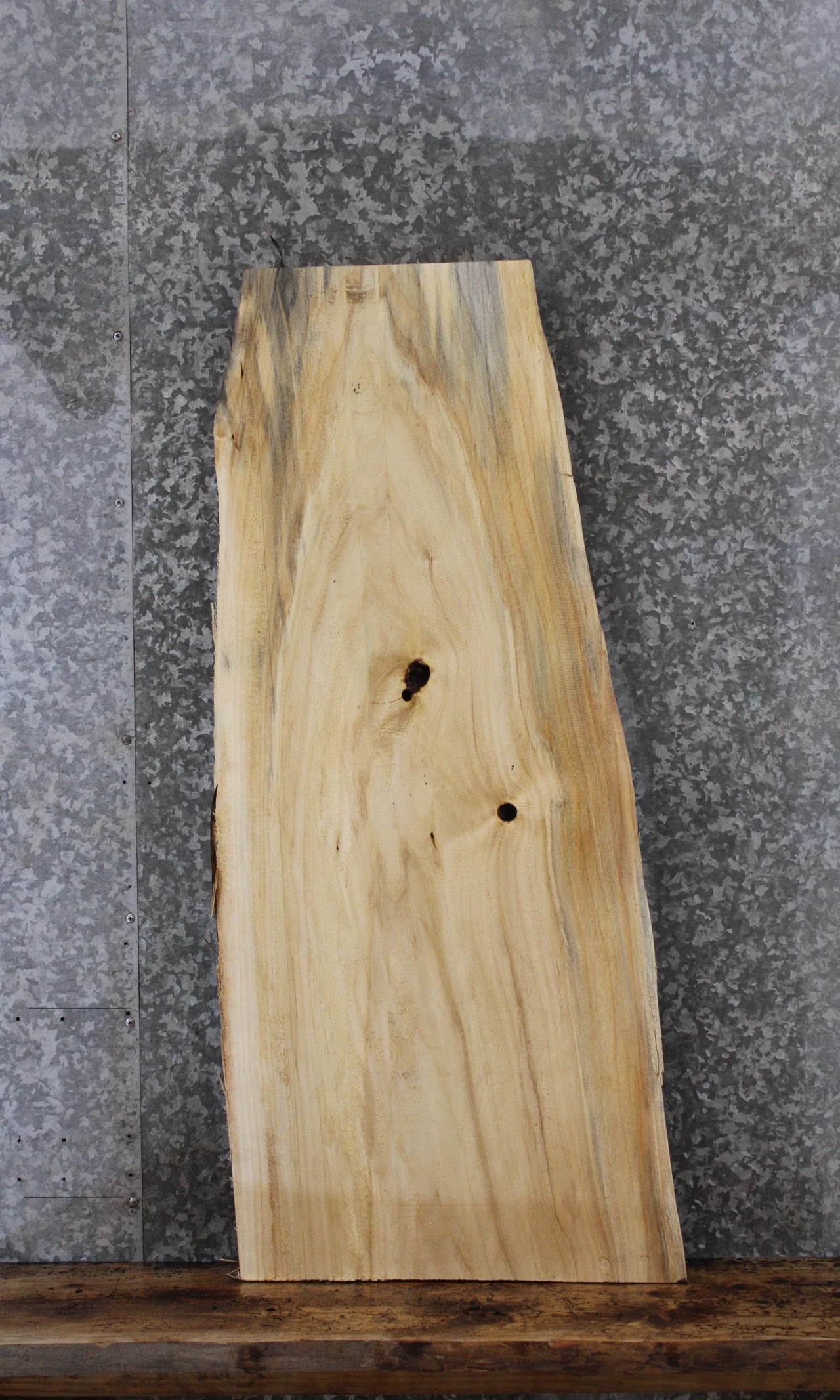 Rustic Live Edge Maple Coffee Table Top Slab 40087