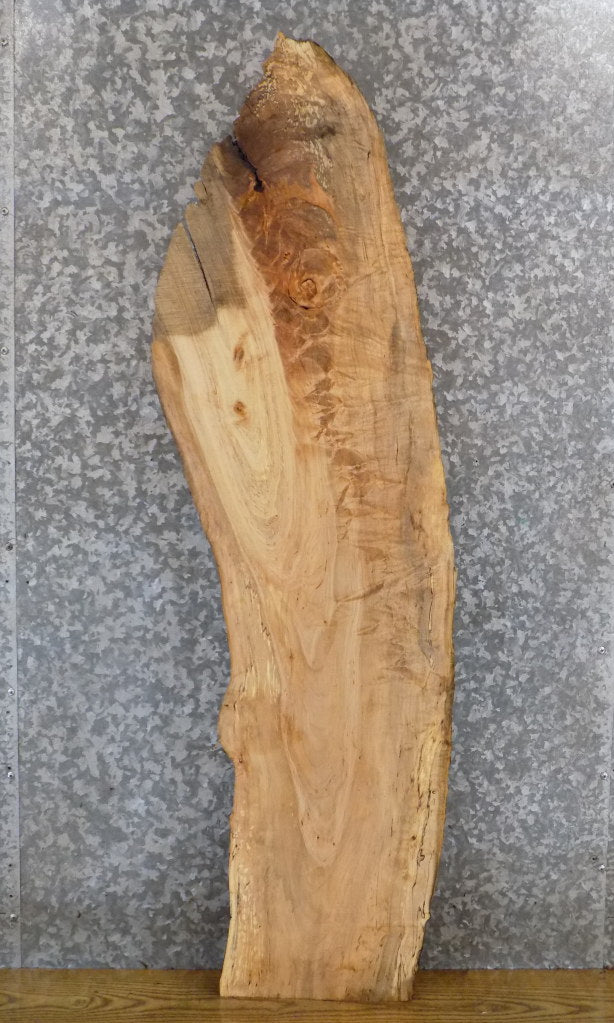 Salvaged Live Edge Maple Table Top Wood Slab 40092