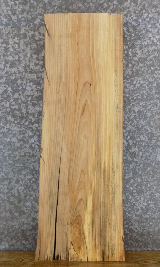 Natural Edge Rustic Hackberry Wood Slab 40110