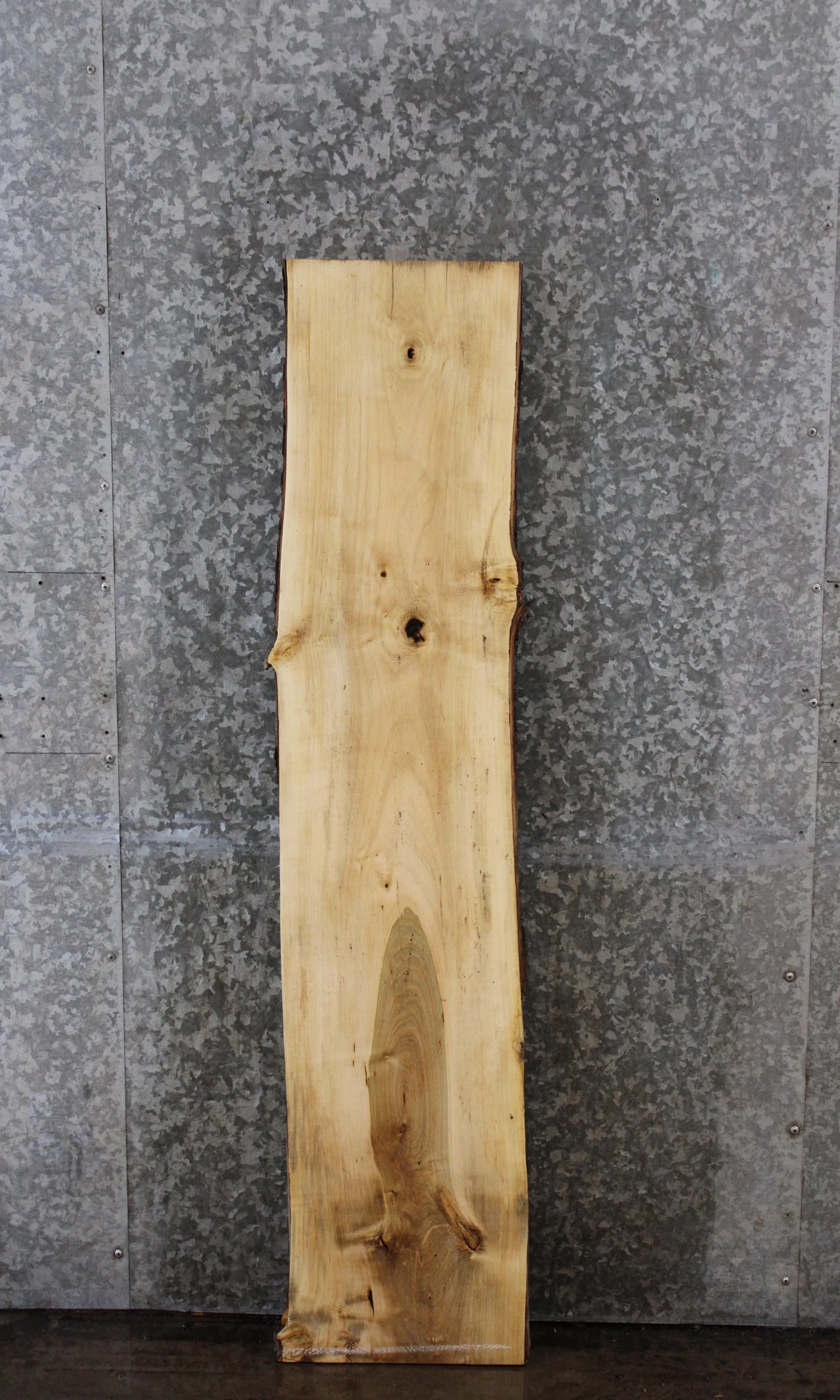 Rustic Live Edge Maple Console Table Top 40117