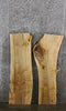 Thumbnail for 2- Maple Live Edge End Table Tops, Epoxy River Table Project 40141-40142
