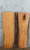 Thumbnail for 2- Red Oak Live Edge Coffee Table Top Slabs, Epoxy River Project 40168-40169