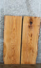 Thumbnail for 2- Red Oak Live Edge Coffee Table Top Slabs, Epoxy River Project 40168-40169