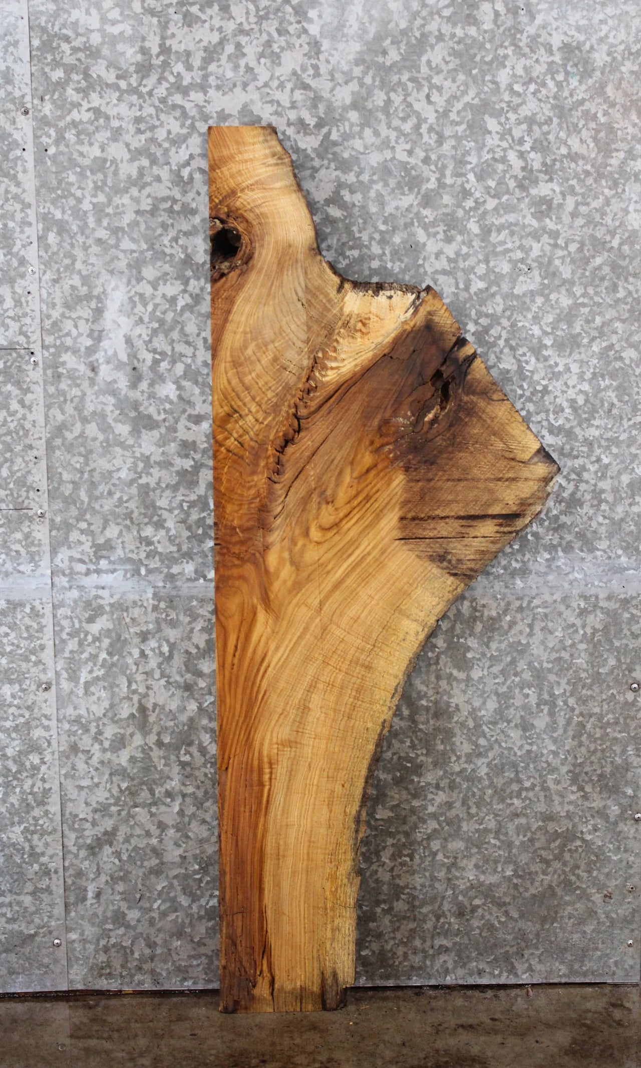 Oak Live Edge Side Table Top/End Table Top 4021
