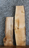 Thumbnail for 2- Live Edge Spalted Maple Side Table Tops/Wall Shelves 40294-40295