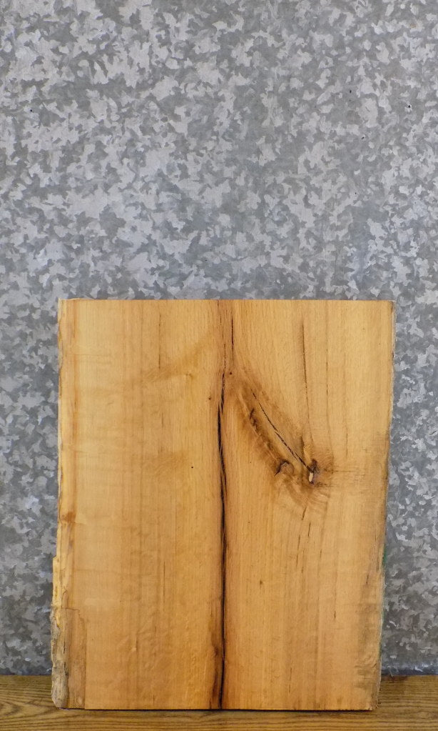 Salvaged White Oak Live Edge End/Entry/Side Table Top Slab 40387