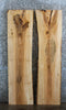 Thumbnail for 2- Ash Live Edge Bookmatched Dining Table Top Slab Set 40616-40617