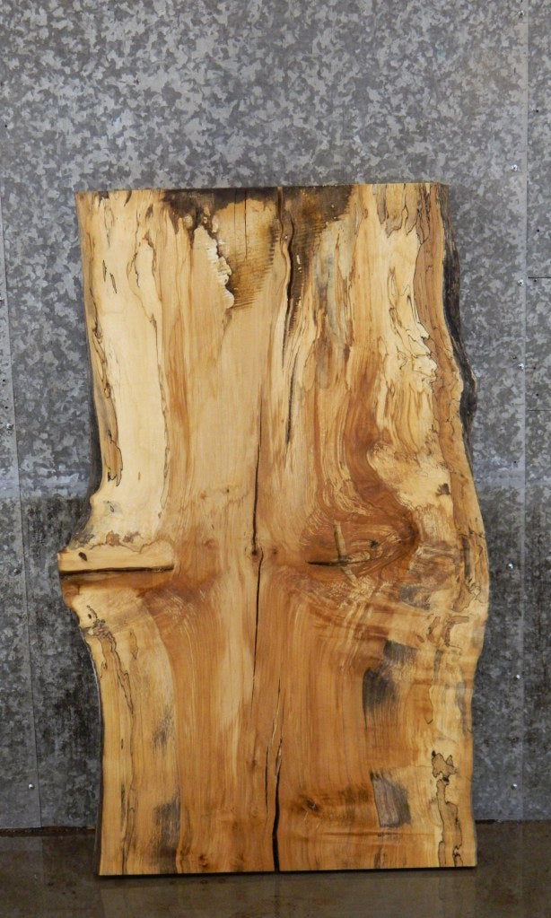 Spalted Maple Rustic Desk/Coffee Table Top Slab CLOSEOUT 4062