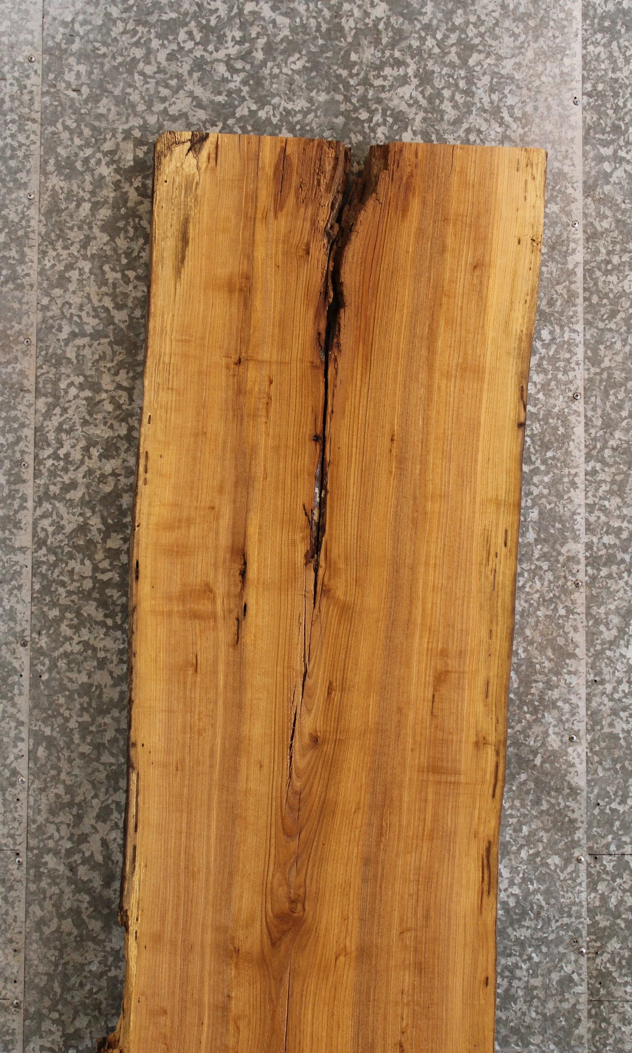 White Oak Hardwood Live Edge Slab, Bar Top, Countertop 40632