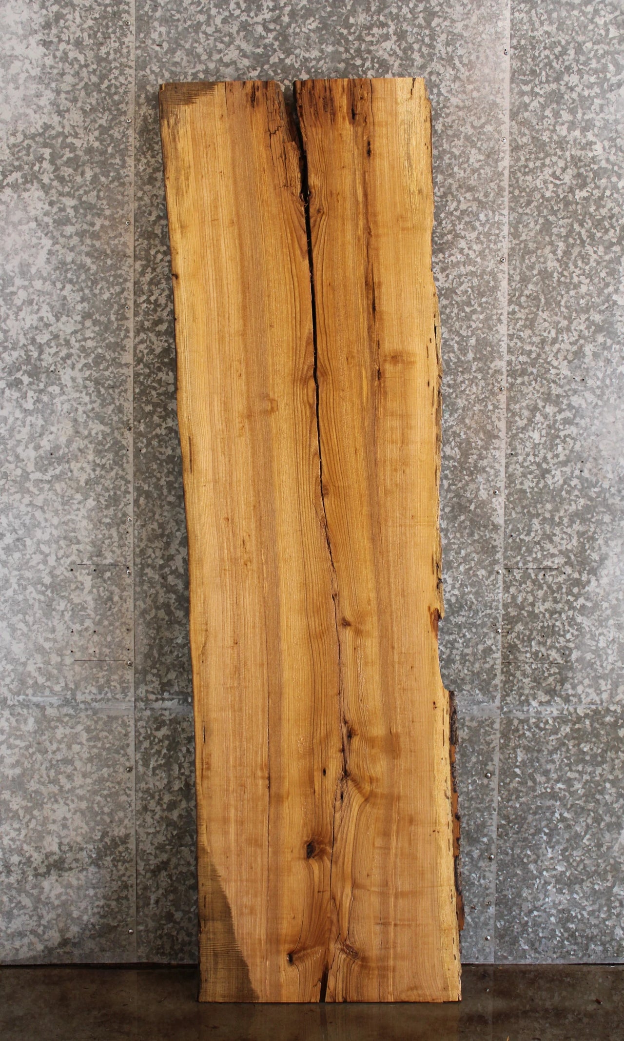 White Oak Hardwood Live Edge Slab, Bar Top, Countertop 40632