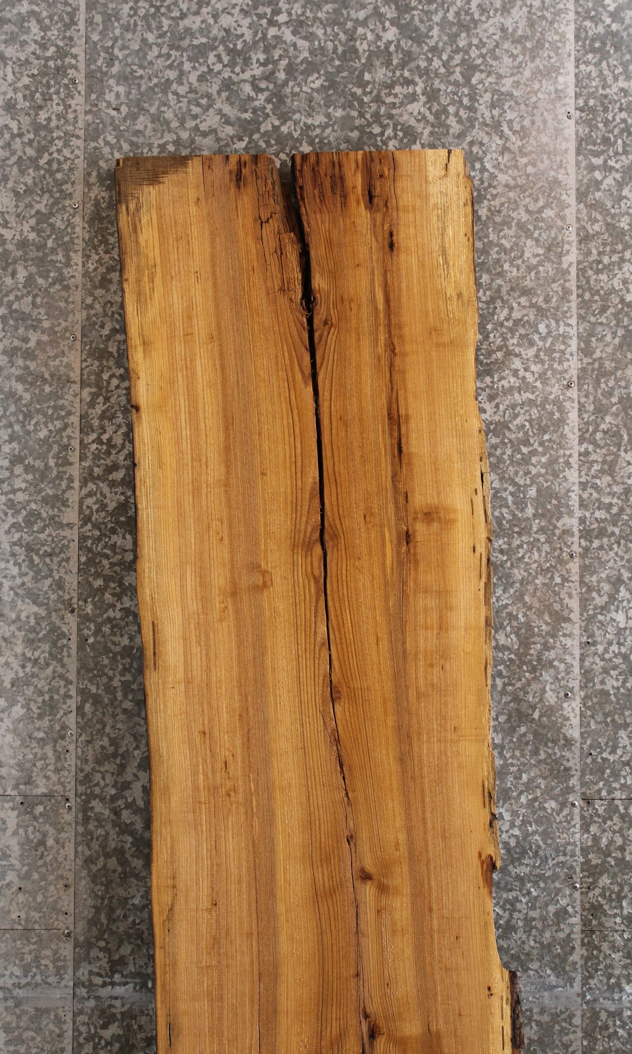 White Oak Hardwood Live Edge Slab, Bar Top, Countertop 40632