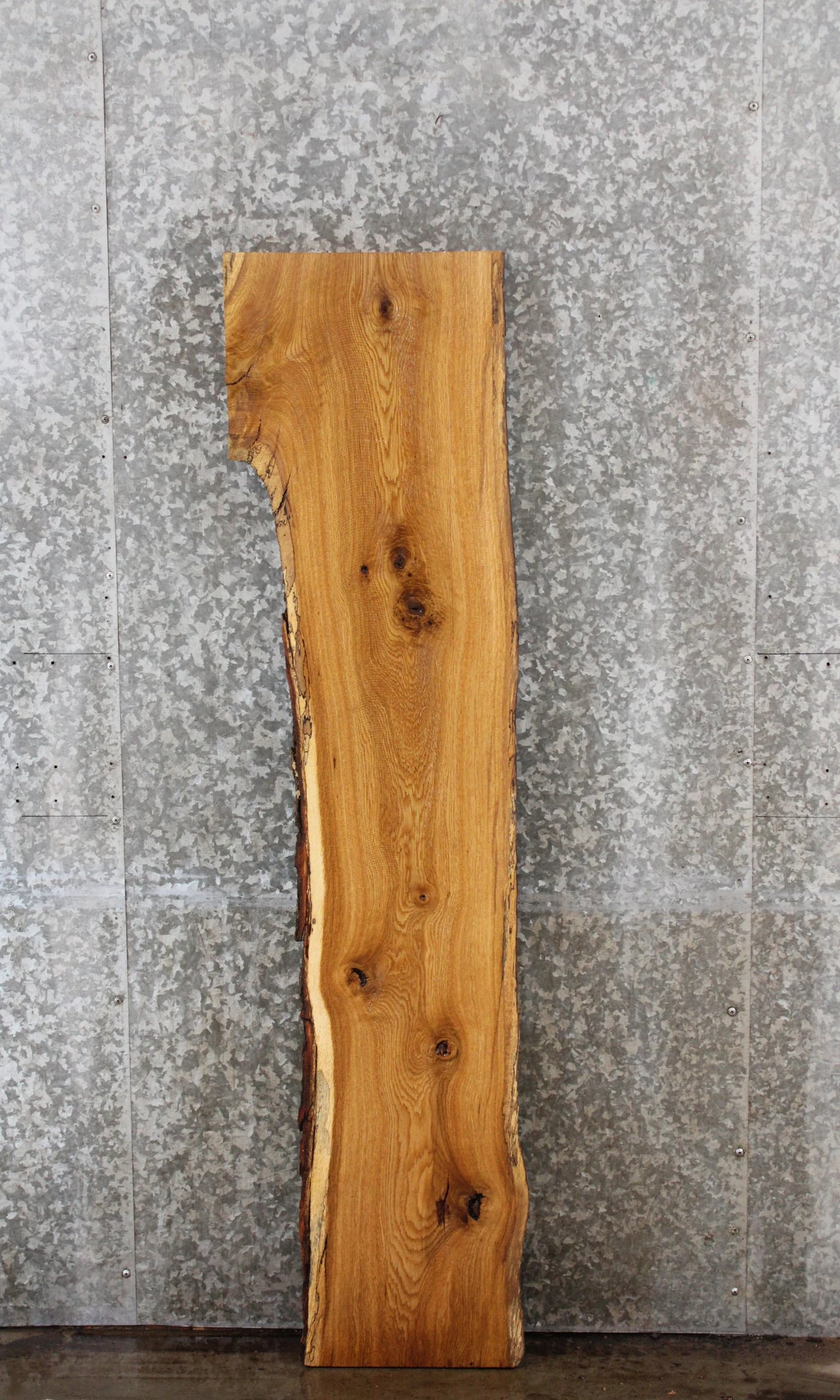 Salvaged Live Edge Oak Coffee Table Top 40649