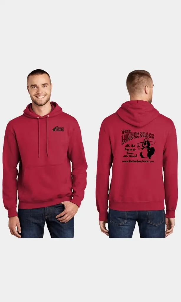 Red The Lumber Shack Logo - Sweatshirt