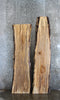 Thumbnail for 2- Spalted Maple Live Edge Bar Top/Desk Slabs 40737-40738