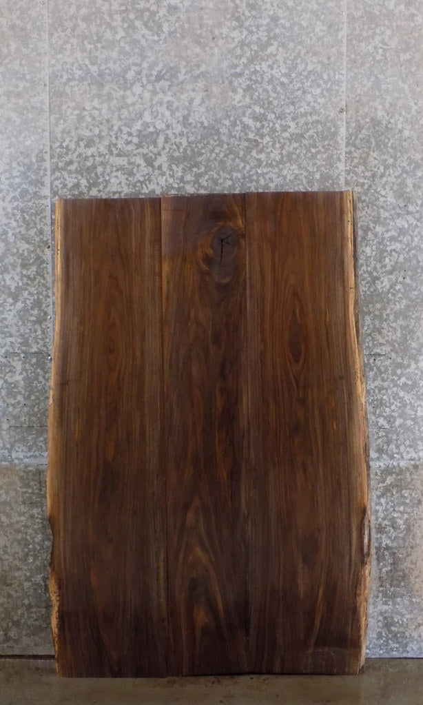 3- DIY Live Edge Black Walnut Bookmatched Kitchen Table Top Slabs 40745