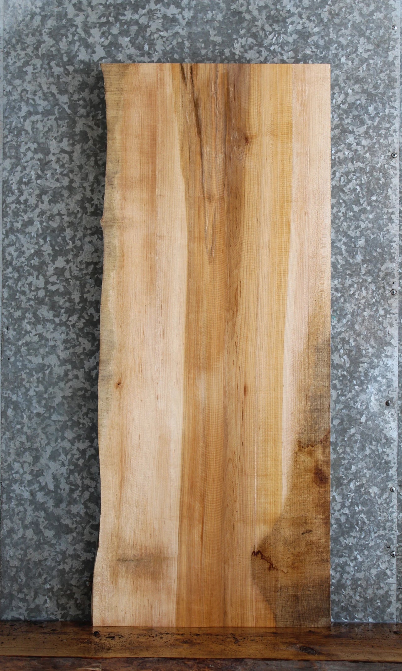 Live Edge Hard Maple Sofa/Console Table Top Slab 4097