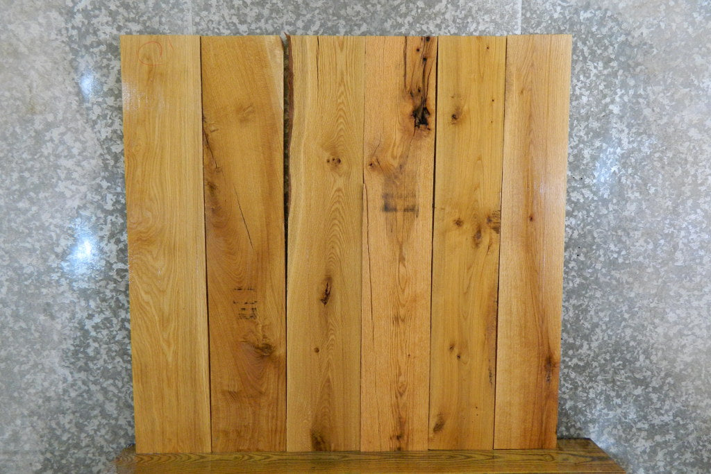 6- Rustic Red Oak Kiln Dried Craft Pack/Lumber Boards 41113-41114