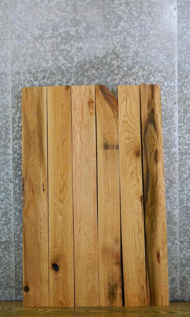 6- Kiln Dried Red Oak Salvaged Craft Pack/Lumber Boards 41121-41122