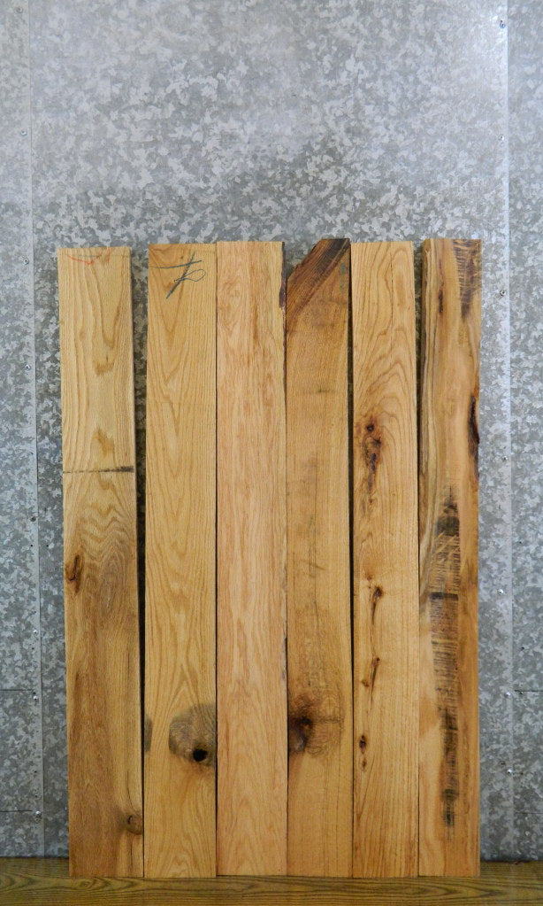 6- Kiln Dried Red Oak Salvaged Craft Pack/Lumber Boards 41121-41122