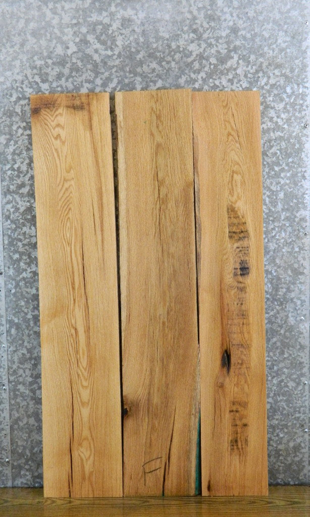 3- Kiln Dried Reclaimed Red Oak Craft Pack/Lumber Boards 41132