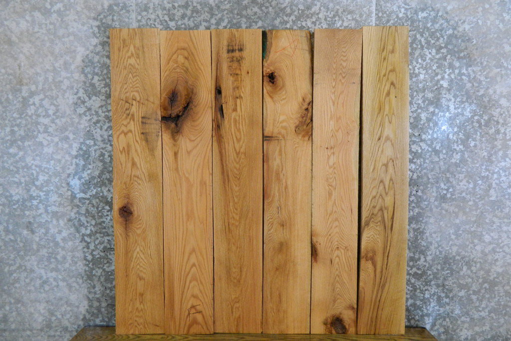 6- Red Oak Kiln Dried Reclaimed Craft Pack/Lumber Boards 41135-41136