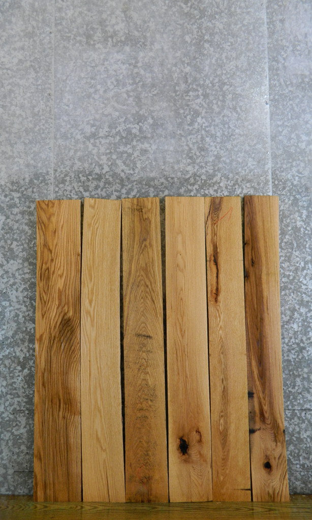 6- Rustic Kiln Dried Red Oak Lumber Boards/Craft Pack 41158-41159