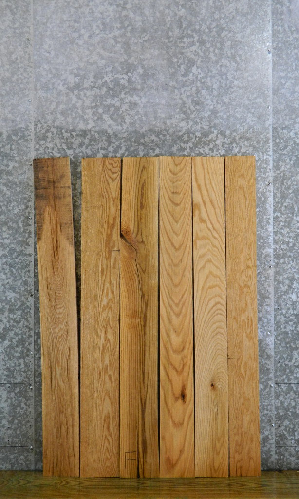 6- Salvaged Kiln Dried Red Oak Lumber Boards/Craft Pack 41160-41161