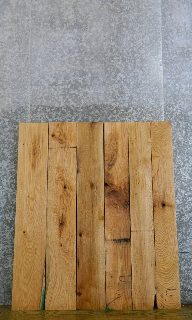 6- Reclaimed Kiln Dried Red Oak Lumber Boards/Craft Pack 41162-41163