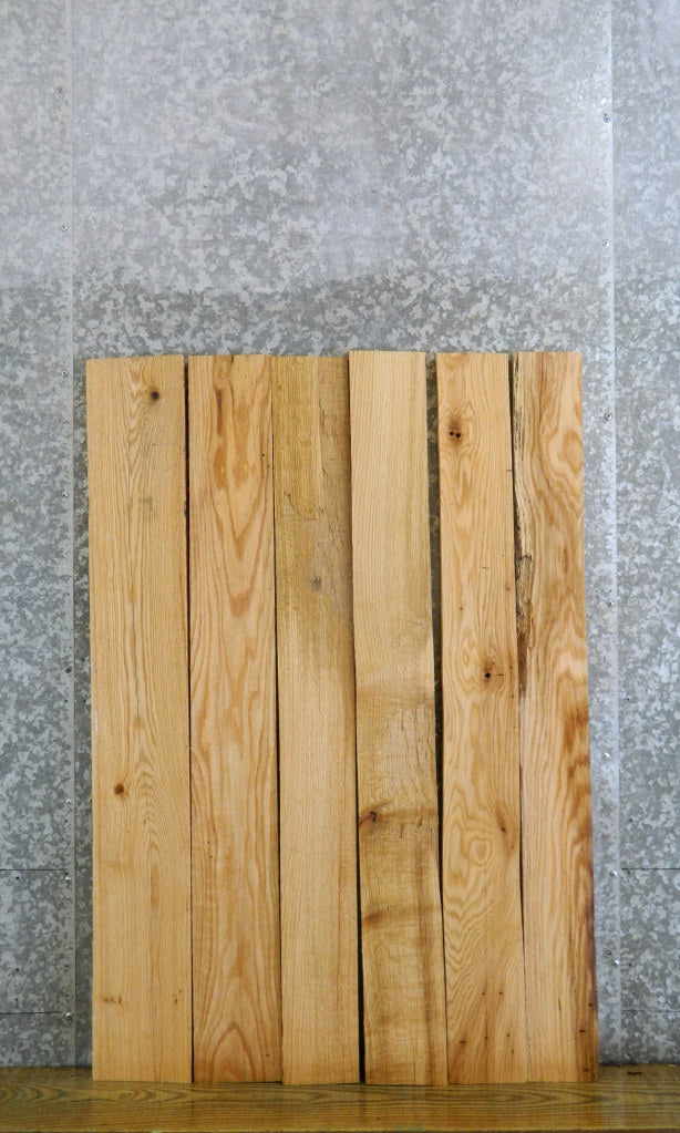 6- Kiln Dried Salvaged Red Oak Lumber Boards/Craft Pack 41166-41167
