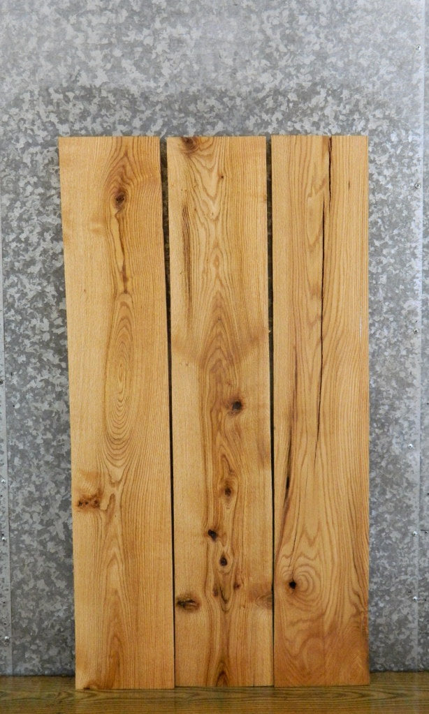 3- Reclaimed Kiln Dried Red Oak Lumber Boards/Craft Pack 41222