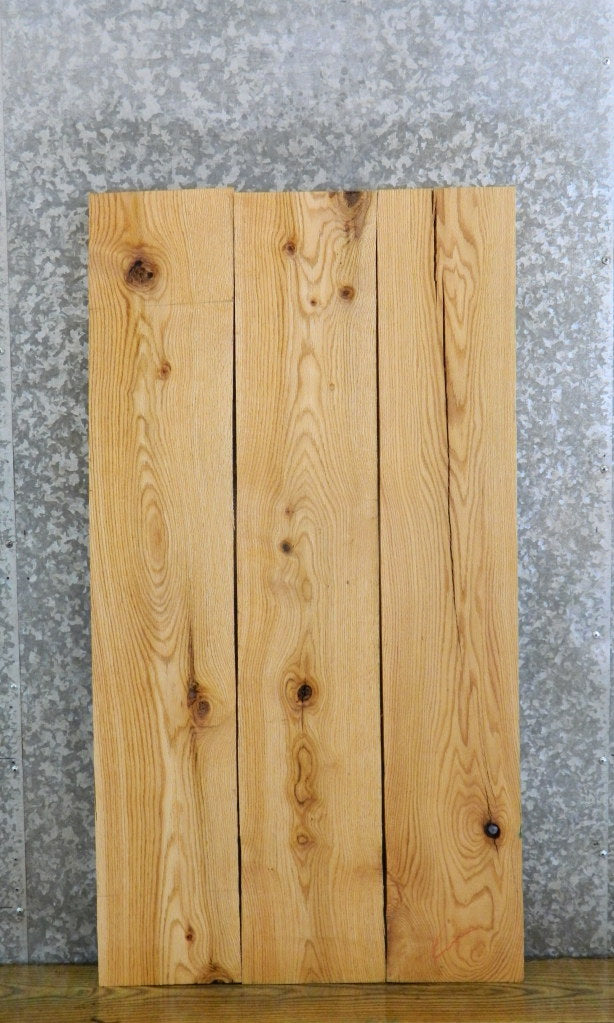 3- Reclaimed Kiln Dried Red Oak Lumber Boards/Craft Pack 41222