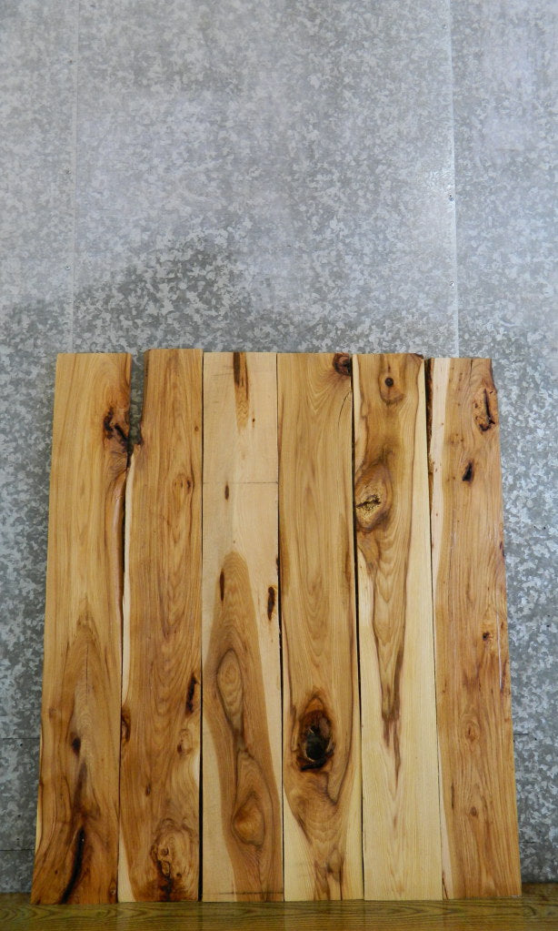 6- Kiln Dried Salvaged Hickory Craft Pack/Lumber Boards 41257-41258